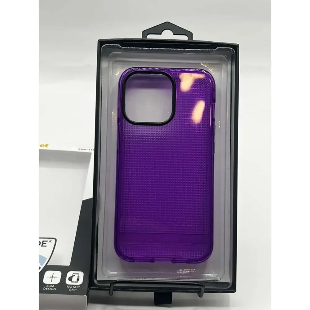 Cellhelmet Altitude X Series Case for iPhone 13 Pro Purple Shockproof